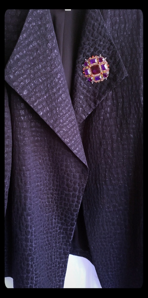 Women Dress Coat/brooch not included